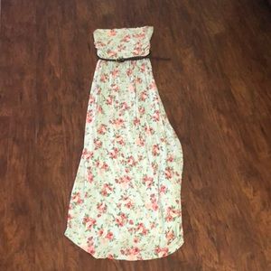 Floral maxi dress Large